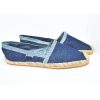 Espadrille Africaine Tissu bleu Jean - 41